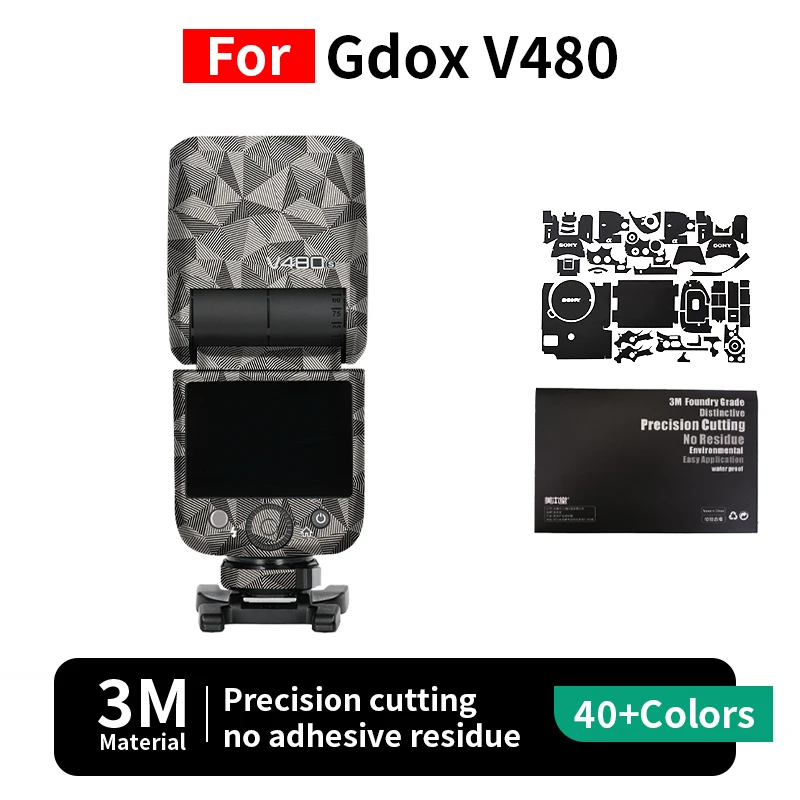 Mebont для Godox V480 Skin Godox V480 наклейка с вспышками для камеры защитная пленка полная защита без остатков
Mebont для Godox V480 Skin Godox V480 наклейка с вспышками для камеры защитная пленка полная защита без остатков