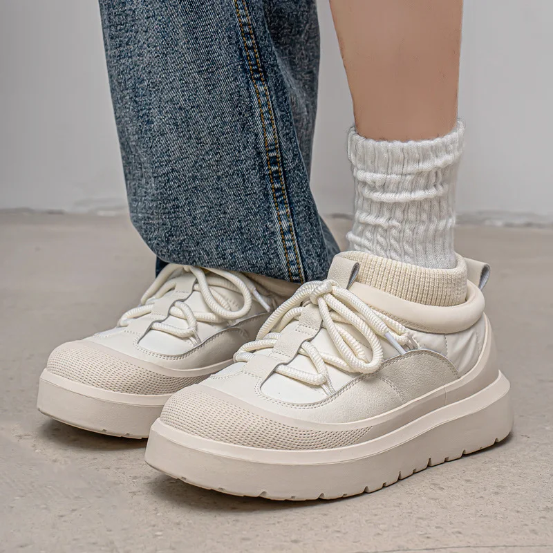 Couple Fashion Bread Boot Warm Thi ort Casual Outdoor Men's Woman Snow Boots Cotton Shoes
Couple Fashion Bread Boot Warm Thi ort Casual Outdoor Men's Woman Snow Boots Cotton Shoes