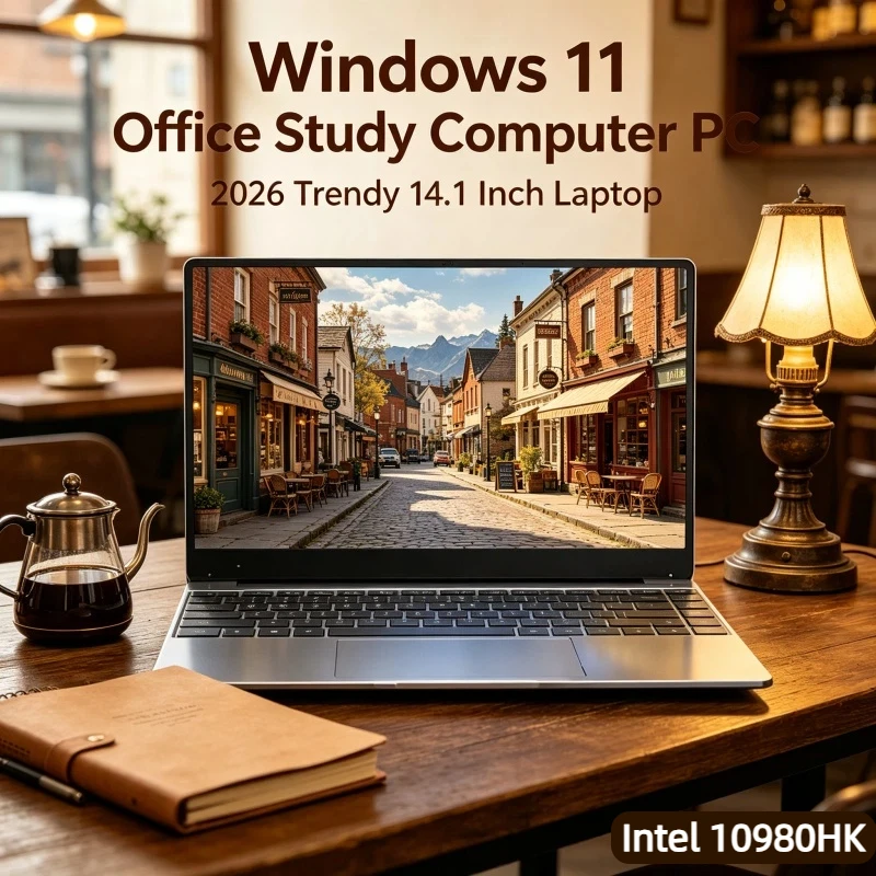Luxury Slim 14.1" Laptop 120Hz Ultra-clear FHD IPS Display Intel 10980HK 5000mAh 32GB/2TB SSD Backlit Keyboard
Luxury Slim 14.1" Laptop 120Hz Ultra-clear FHD IPS Display Intel 10980HK 5000mAh 32GB/2TB SSD Backlit Keyboard