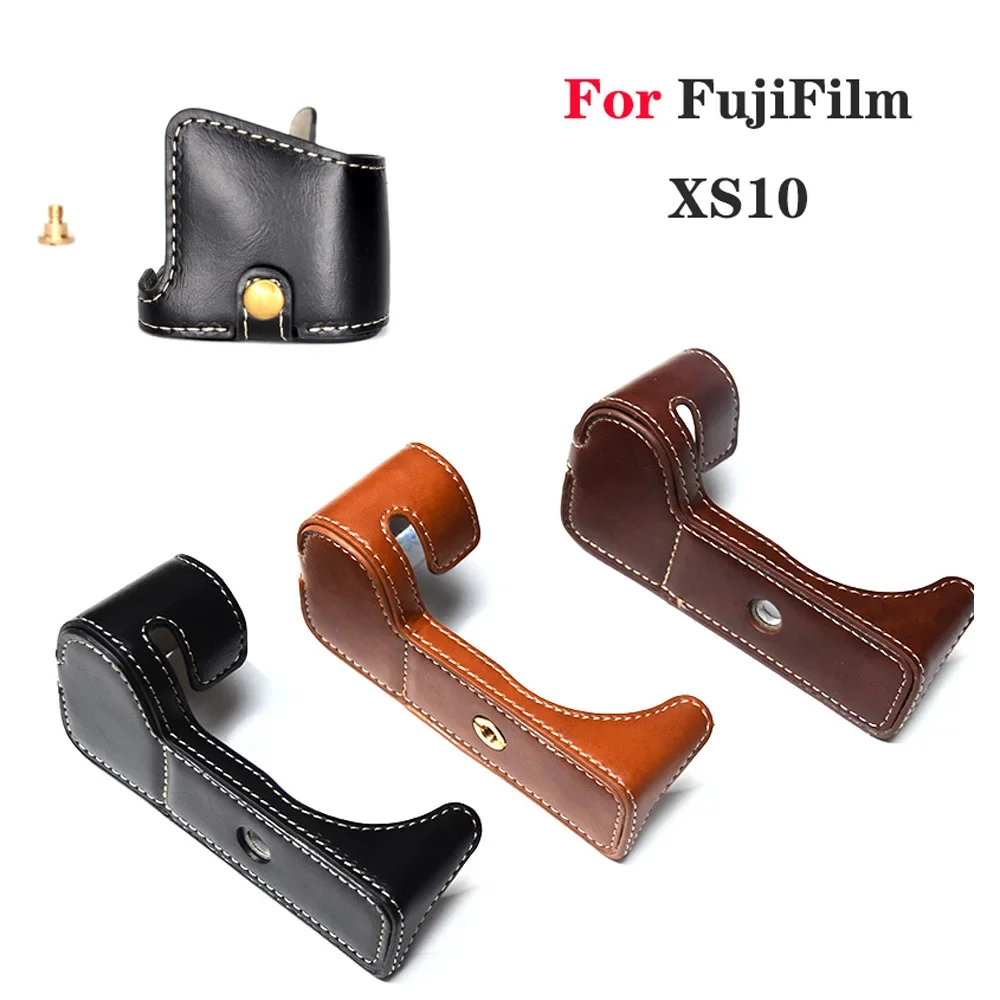 Новый чехол для камеры из искусственной кожи, половина для FujiFilm XS10 FUJI X-S10, сумка для камеры на половину тела, профессиональная нижняя крышка
Новый чехол для камеры из искусственной кожи, половина для FujiFilm XS10 FUJI X-S10, сумка для камеры на половину тела, профессиональная нижняя крышка