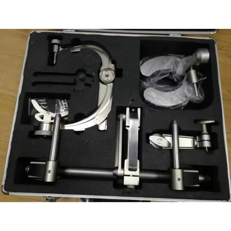 2026 Medical Operating Table Accessories Surgical Head Frame (Mayfield Type) Al Mg Alloy for Neurosurgery Skull Fixation CE
2026 Medical Operating Table Accessories Surgical Head Frame (Mayfield Type) Al Mg Alloy for Neurosurgery Skull Fixation CE
