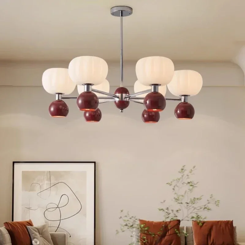 Creative E27 Cream Style Living Room Chandelier Lights Decorative Home Lamp Acrylic Milk White Lampshade Pendant chandeliers
Creative E27 Cream Style Living Room Chandelier Lights Decorative Home Lamp Acrylic Milk White Lampshade Pendant chandeliers