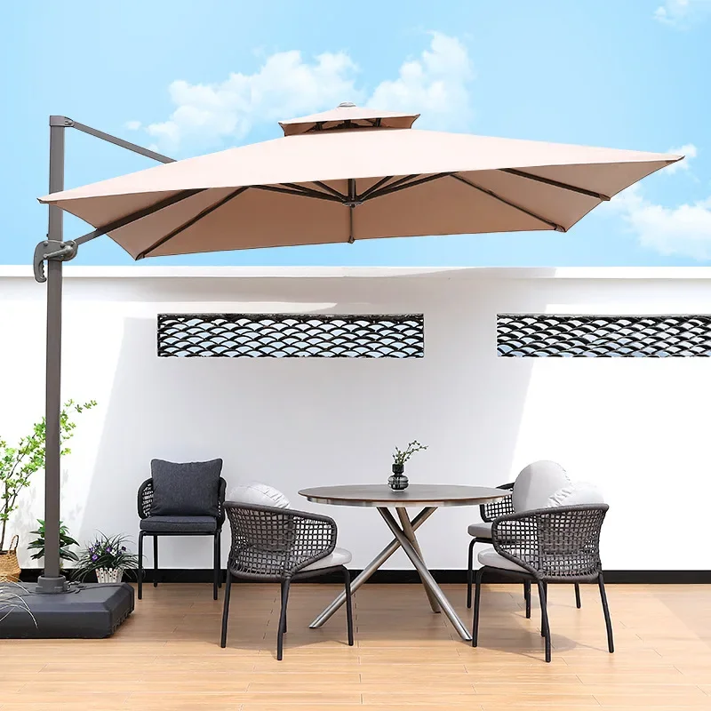 y Hot Sale Factory Aluminum Frame Parasol Rainproof Square Patio Umbrella Roman Style Grand Garden Parasol
y Hot Sale Factory Aluminum Frame Parasol Rainproof Square Patio Umbrella Roman Style Grand Garden Parasol