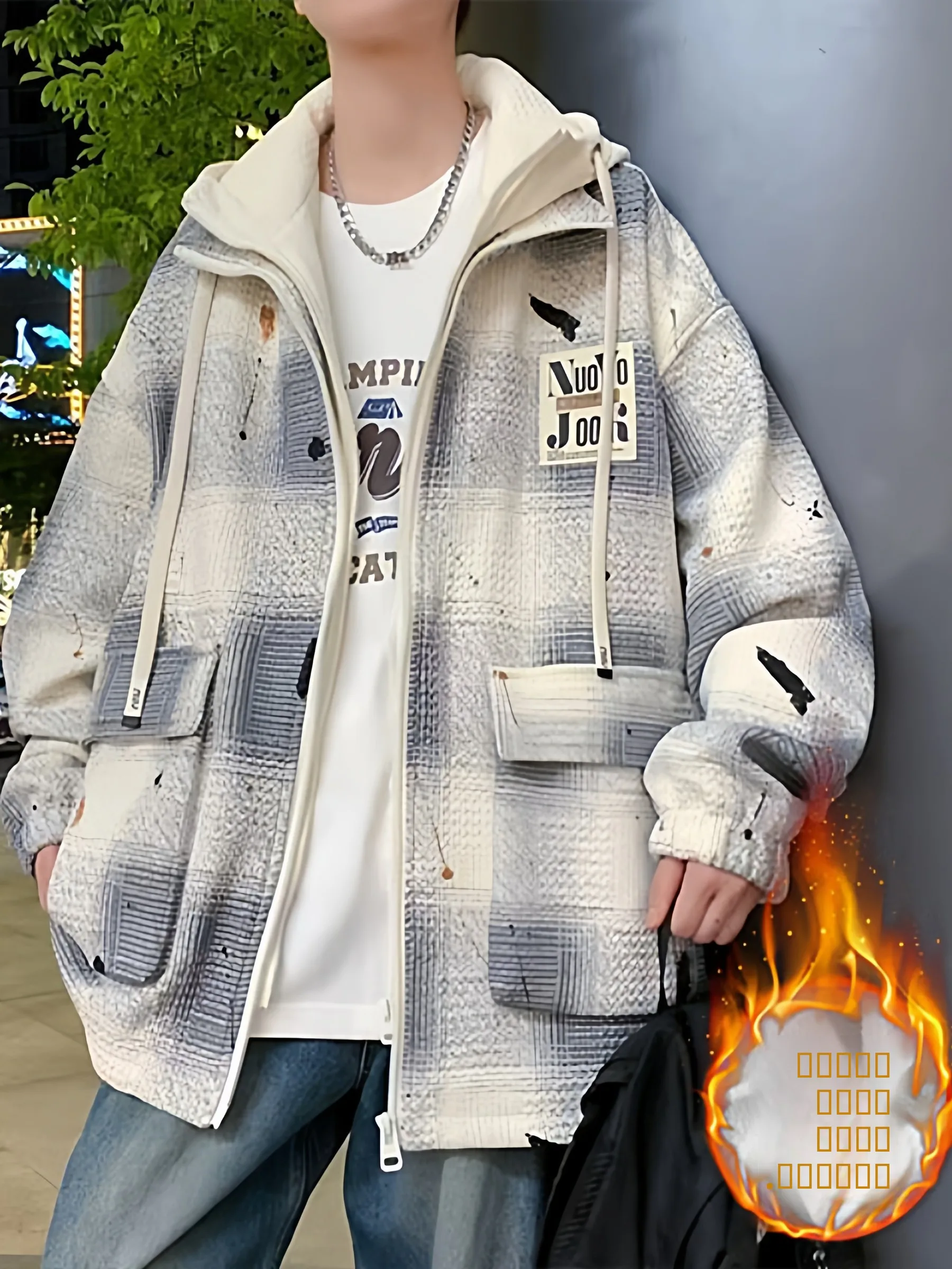 Мужская толстовка больших размеров с начесом, клетчатый принт, оверсайз, осенне-зимняя, из утолщенной полиэфирной ткани, антибактериальная, повседневная...
Мужская толстовка больших размеров с начесом, клетчатый принт, оверсайз, осенне-зимняя, из утолщенной полиэфирной ткани, антибактериальная, повседневная...