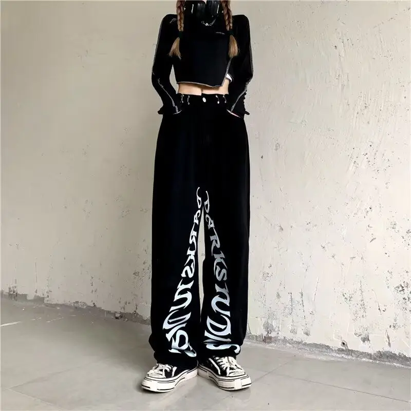 plus Size American High Street Straight Leg Wide Leg Jeans Women's Spring Autumn Design Sensation Slimming Long Trousers
plus Size American High Street Straight Leg Wide Leg Jeans Women's Spring Autumn Design Sensation Slimming Long Trousers