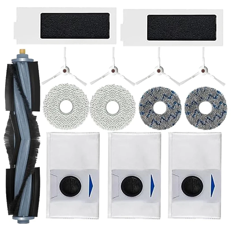 For ECOVACS Deebot T20 PRO T20 PRO Plus T20 MAX T20 MAX Plus Main Brush Filter Mop Pad Dust Bags Side Brush Replacement
For ECOVACS Deebot T20 PRO T20 PRO Plus T20 MAX T20 MAX Plus Main Brush Filter Mop Pad Dust Bags Side Brush Replacement