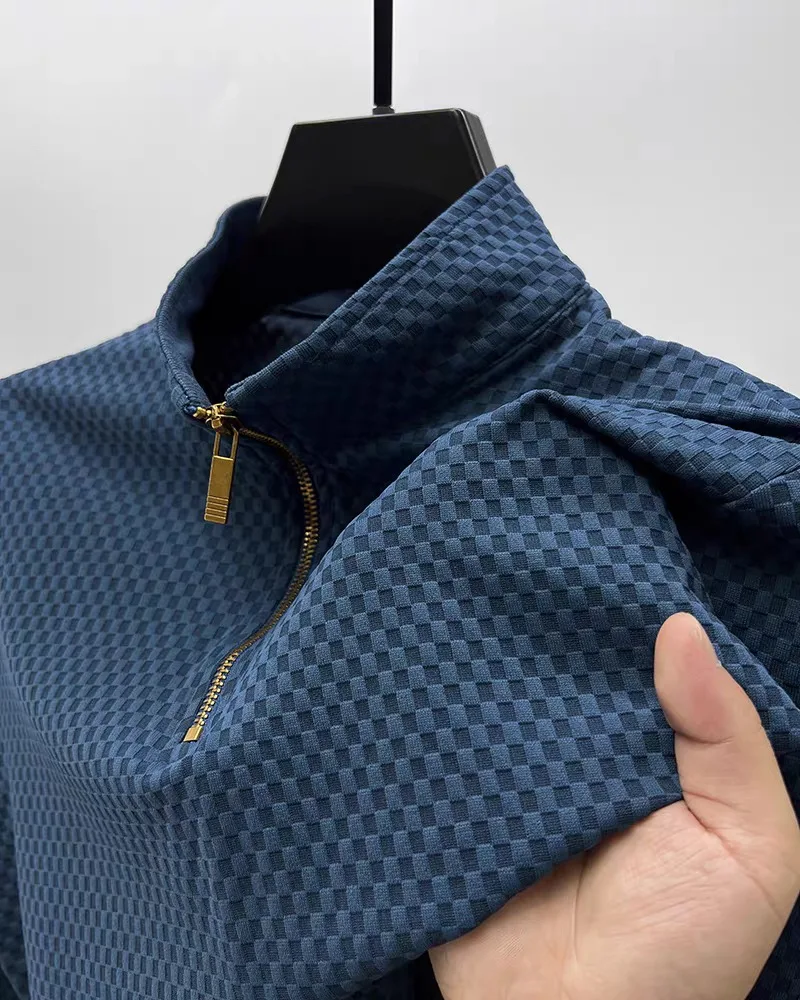 Luxury high-quality sweatshirt men's fashion jacquard design long sleeve T-shirt spring autumn new loose Korean casual pullover
Luxury high-quality sweatshirt men's fashion jacquard design long sleeve T-shirt spring autumn new loose Korean casual pullover