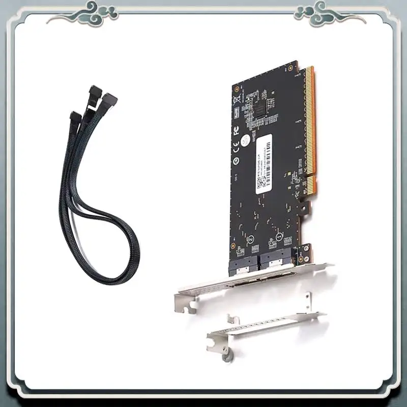 Высокопроизводительная внешняя видеокарта премиум-класса Pcie4.0 X16 для Slimsas 8654, задняя карта-адаптер половинной высоты с кабелем
Высокопроизводительная внешняя видеокарта премиум-класса Pcie4.0 X16 для Slimsas 8654, задняя карта-адаптер половинной высоты с кабелем