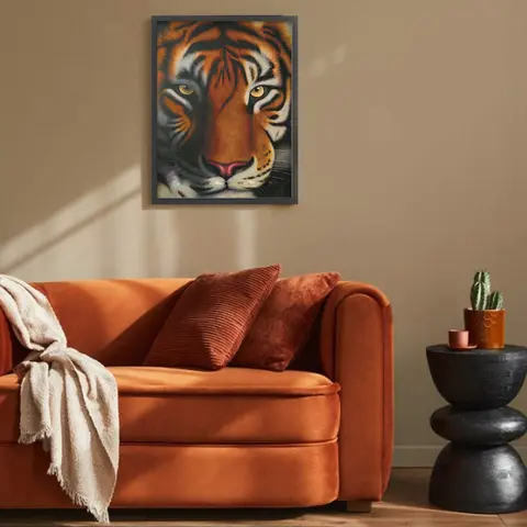 Partial Embroidery Bead Animal 9CT DIY Cross Stitch Kit for Living Room Bedroom