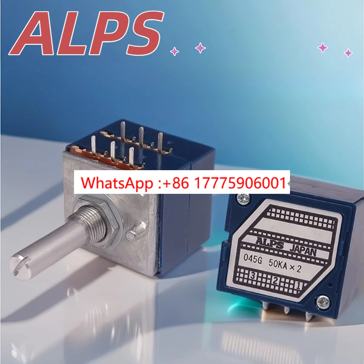 ALPS audio 27 power amplifier audio volume dual potentiometer 100K50K20K10KA
ALPS audio 27 power amplifier audio volume dual potentiometer 100K50K20K10KA