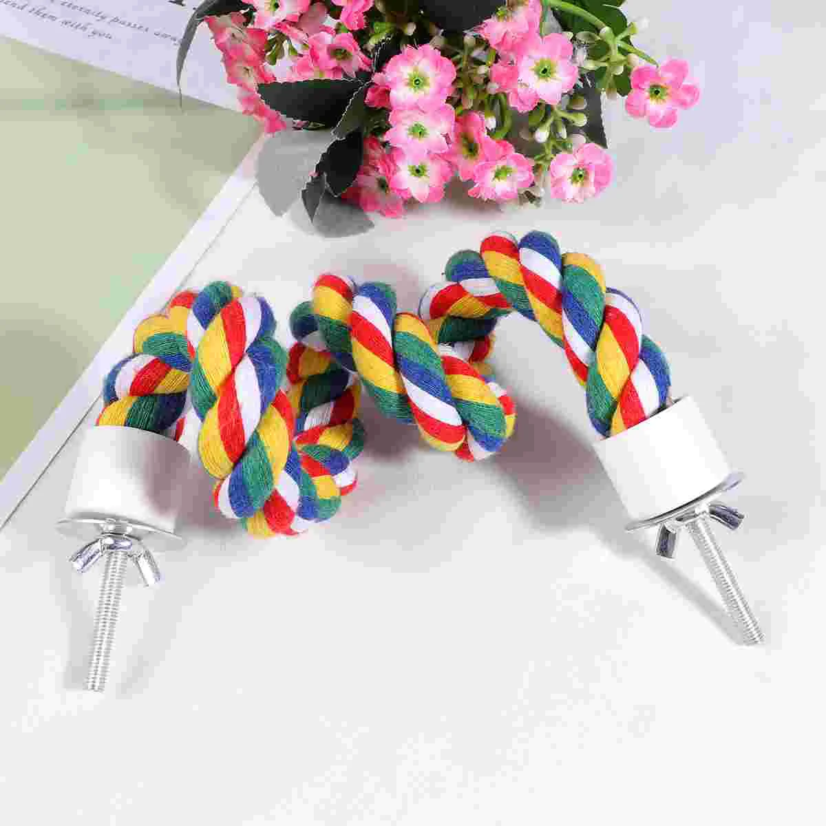 Rope Perch for Parakeet Ferred Hammock Parrot Cotton Cage Perches Bird Cages Toddler
Rope Perch for Parakeet Ferred Hammock Parrot Cotton Cage Perches Bird Cages Toddler