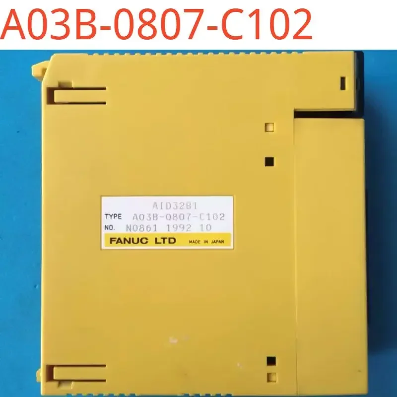 A03B-0807-C102 Second-hand tested ok I/O boardin good Condition
A03B-0807-C102 Second-hand tested ok I/O boardin good Condition