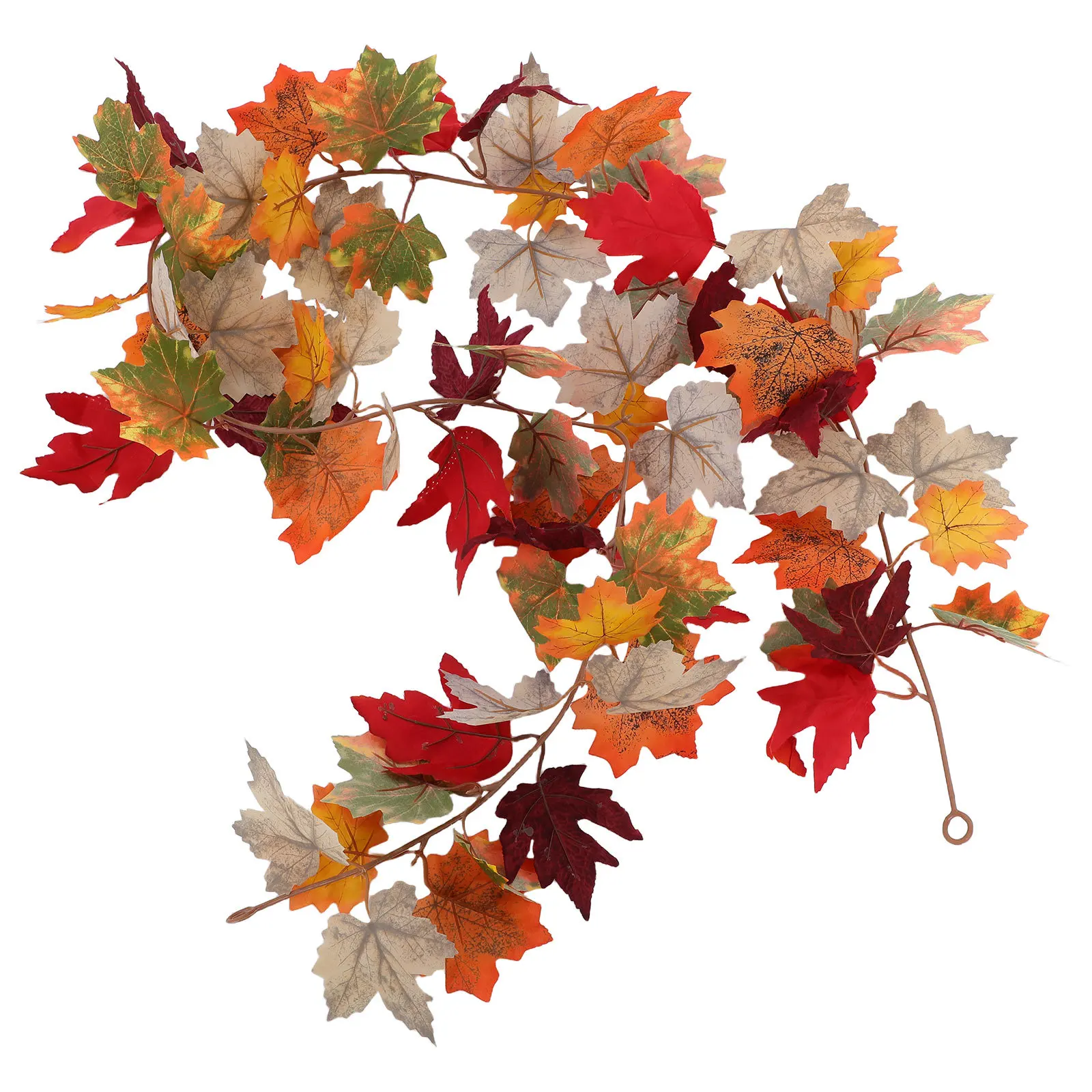 Maple Leaf Vine Garland 5.74ft Artificial Fall Leaves Thanksgiving Halloween Autumn Home Wedding Fireplace Party Decoration
Maple Leaf Vine Garland 5.74ft Artificial Fall Leaves Thanksgiving Halloween Autumn Home Wedding Fireplace Party Decoration