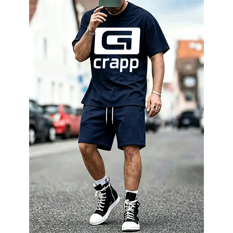 Men's Letter Print T-Shirt & Mesh Shorts Set, Casual 2-Piece Outfit, Summer Streetwear, EU Size Available
Men's Letter Print T-Shirt & Mesh Shorts Set, Casual 2-Piece Outfit, Summer Streetwear, EU Size Available