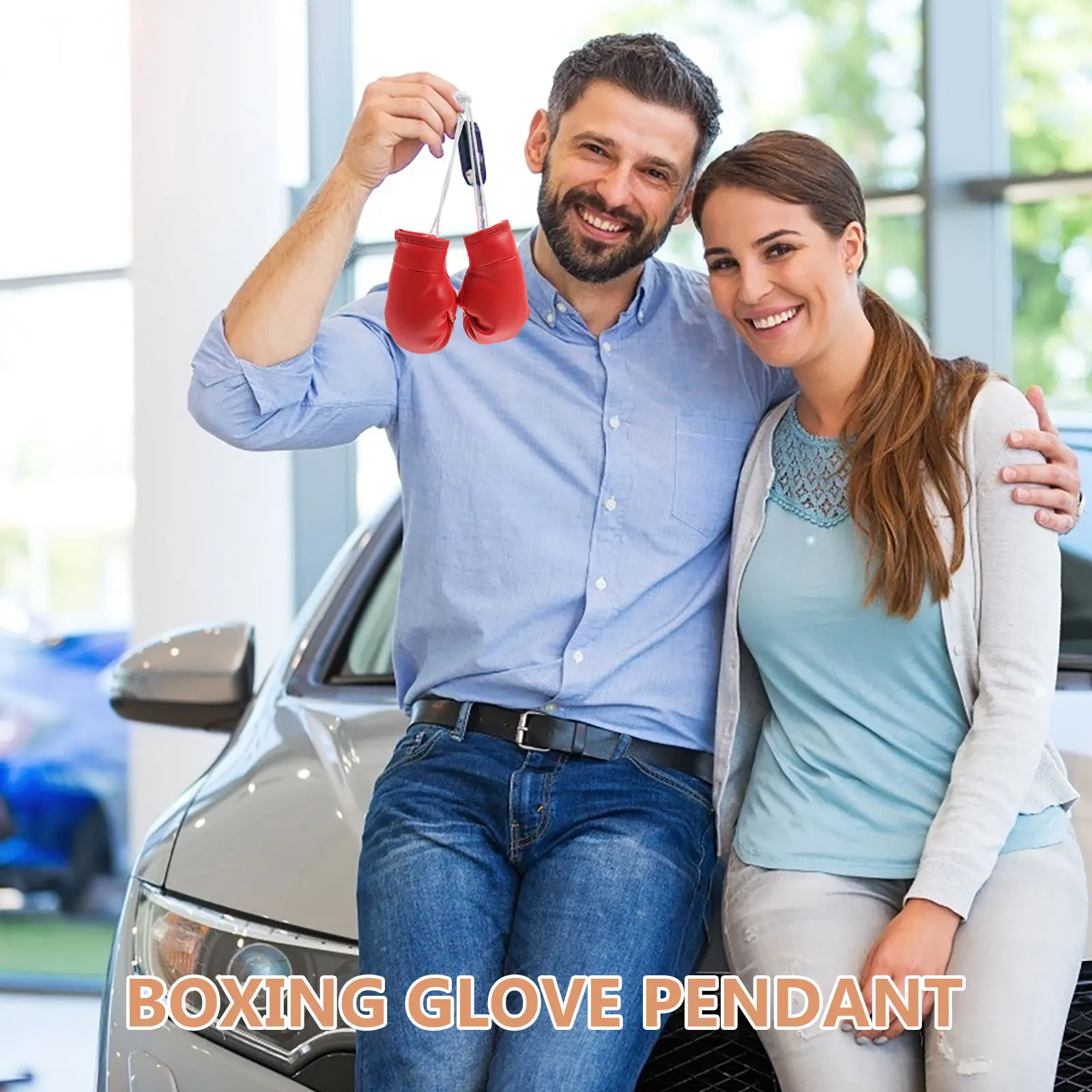 10CM Boxing Gloves Charm Car Rearview Mirror Hanging Decor Miniature Glove Keychain Red Man punching decor for car interior
10CM Boxing Gloves Charm Car Rearview Mirror Hanging Decor Miniature Glove Keychain Red Man punching decor for car interior