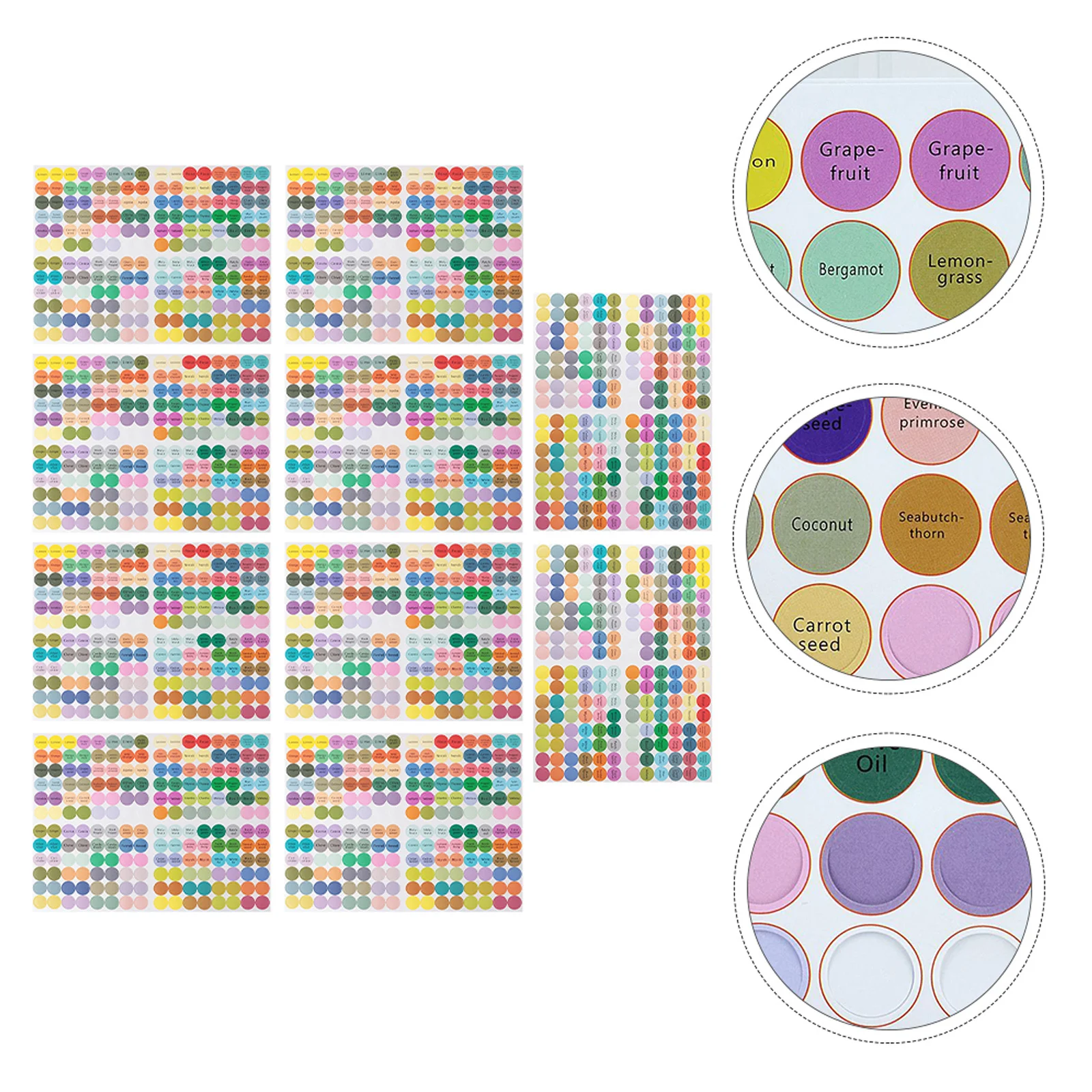 10Pcs Colorful Adhesive Bottle Label Stickers Round Design Canning Labels for Jar Marking Storage and Creative Packaging
10Pcs Colorful Adhesive Bottle Label Stickers Round Design Canning Labels for Jar Marking Storage and Creative Packaging