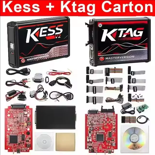 EU Red Kess V2 V5.017 Online 2.80 and KTAG 7.020 2.25 KTAG ECU Programming Tools OBD2 Tuning Kess Ktag Carton ECU Programmer
EU Red Kess V2 V5.017 Online 2.80 and KTAG 7.020 2.25 KTAG ECU Programming Tools OBD2 Tuning Kess Ktag Carton ECU Programmer