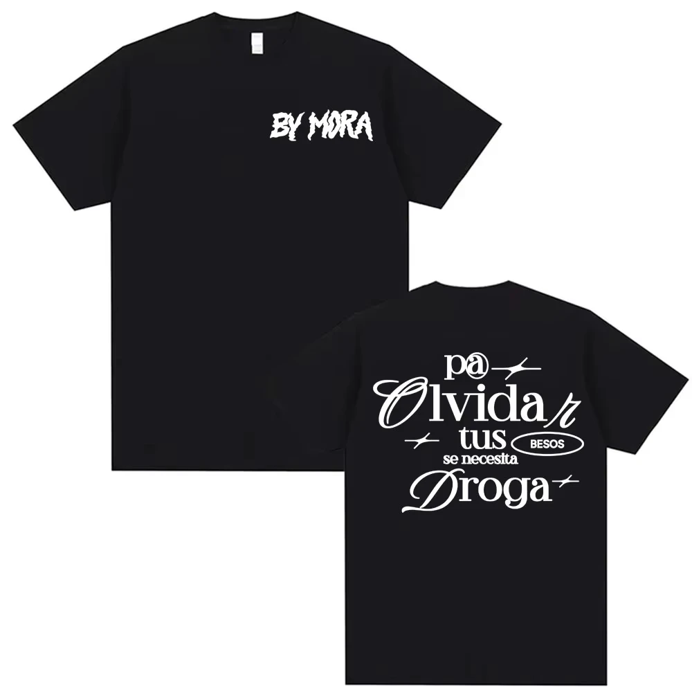 Rapper MORA DROGA Letters Graphic T Shirts Men's Clothing Harajuku Summer Hip Hop T-shirts Casual Oversized Loose Cotton T Shirt
Rapper MORA DROGA Letters Graphic T Shirts Men's Clothing Harajuku Summer Hip Hop T-shirts Casual Oversized Loose Cotton T Shirt