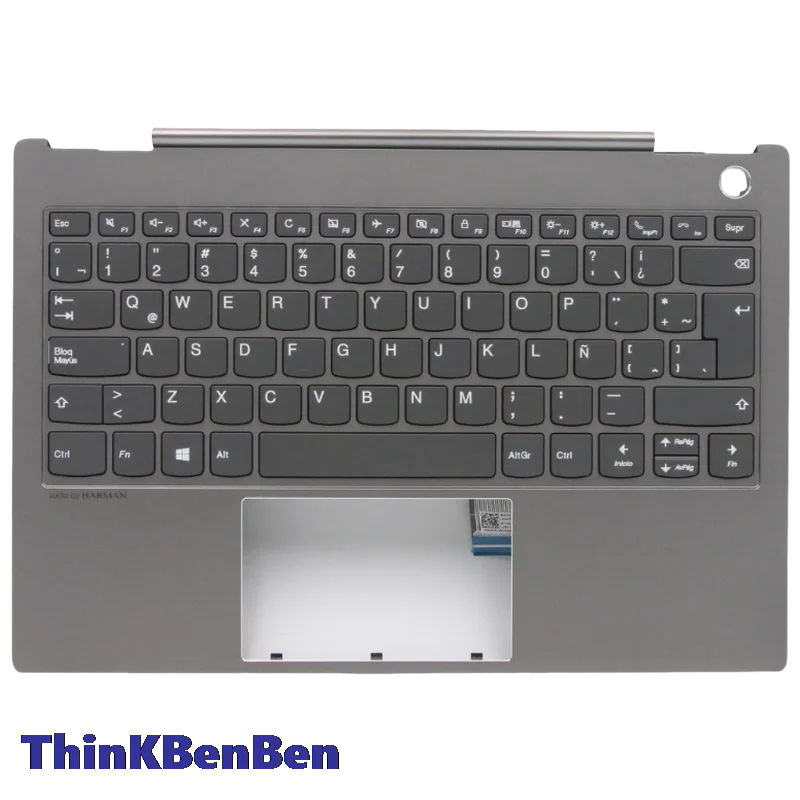 LAS Latin Spanish Mineral Gray Keyboard Upper Case Palmrest Shell Cover For Lenovo ThinkBook 13s IML 5CB0W44306
LAS Latin Spanish Mineral Gray Keyboard Upper Case Palmrest Shell Cover For Lenovo ThinkBook 13s IML 5CB0W44306