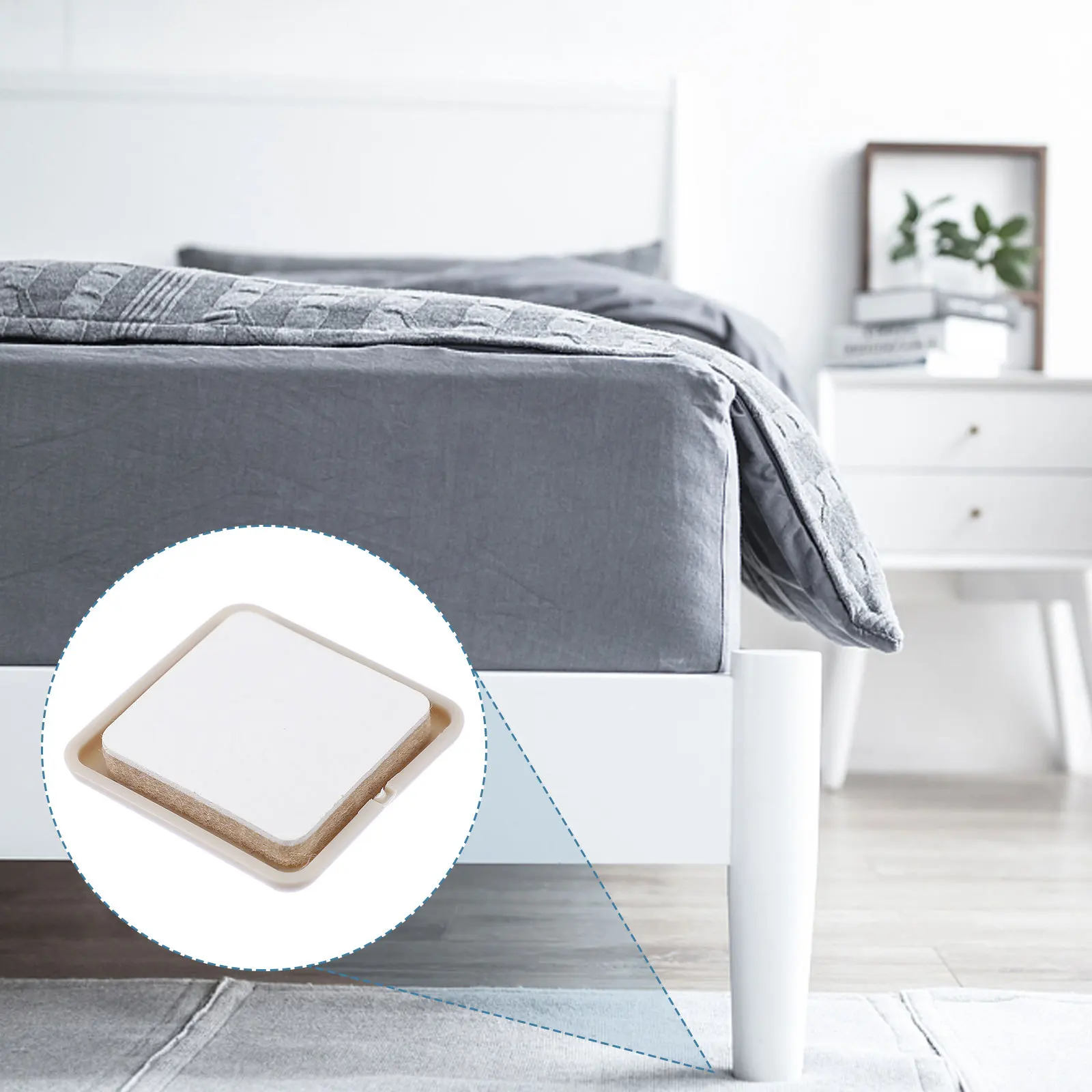 16Pcs Stick-on Furniture Glide 35mm Easy to Use Long-Lasting Floor Protector for Wooden Furniture Items Floor Protector
16Pcs Stick-on Furniture Glide 35mm Easy to Use Long-Lasting Floor Protector for Wooden Furniture Items Floor Protector