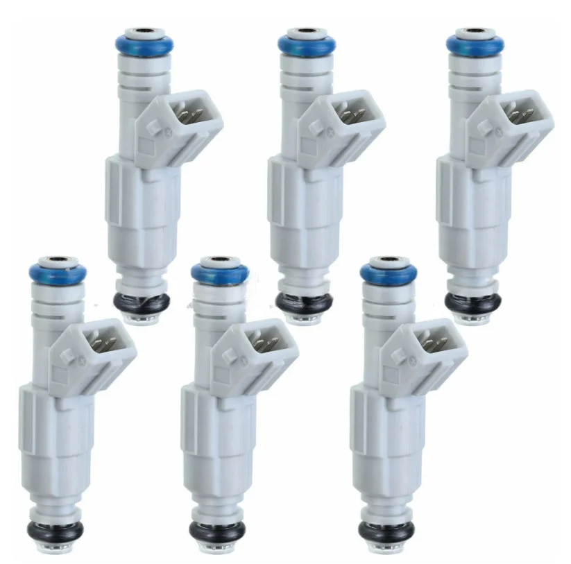 6 fuel injectors, suitable for Ford Explorer, Ranger, and Mazda B4000 1998, 1999, 2000 models 4.0L V6 0280155962 84212205
6 fuel injectors, suitable for Ford Explorer, Ranger, and Mazda B4000 1998, 1999, 2000 models 4.0L V6 0280155962 84212205