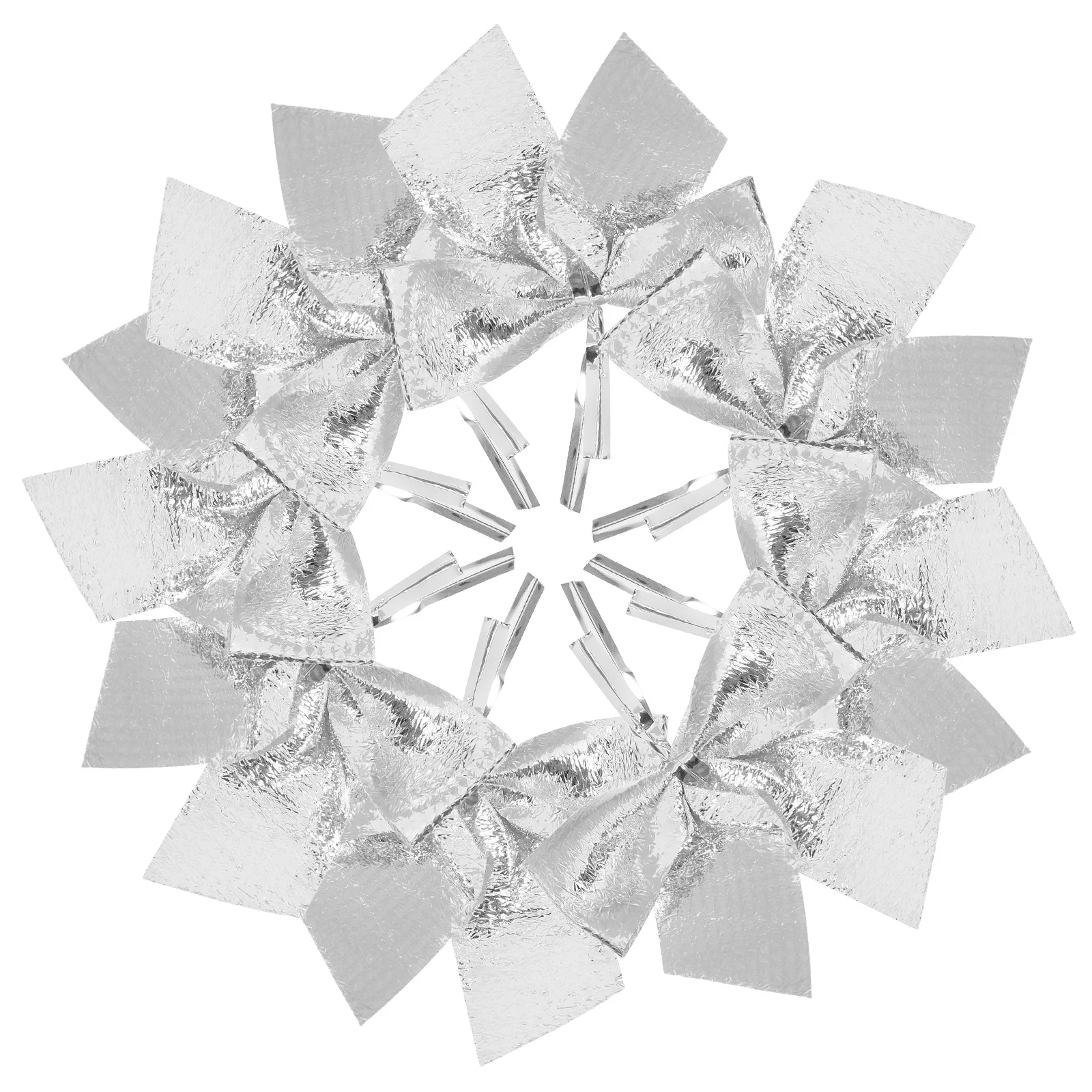 12Pcs Glitter Bow Knot Ornaments Christmas Tree Pendant Decor Holiday Hanging Xmas Decorations for Party Home Silver
12Pcs Glitter Bow Knot Ornaments Christmas Tree Pendant Decor Holiday Hanging Xmas Decorations for Party Home Silver