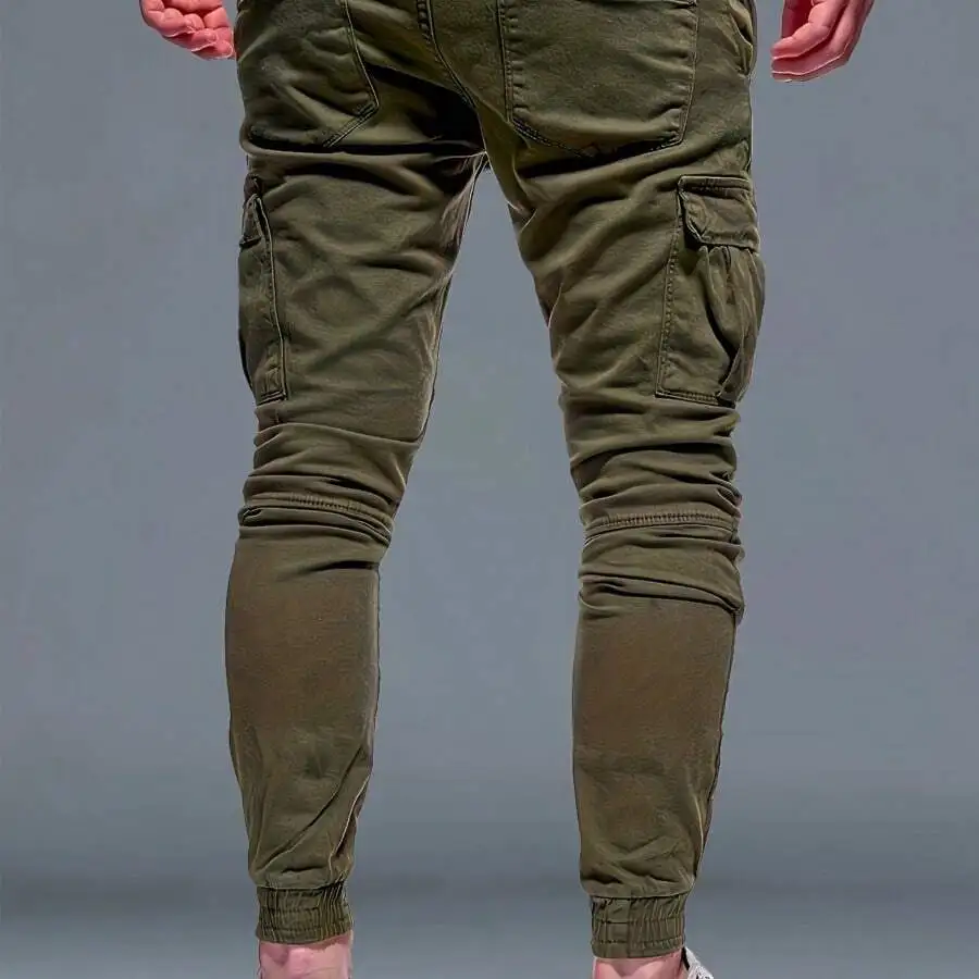 3pcs Men’s Olive Green Cargo Joggers With Elastic Cuffs And Multiple Pockets Regular Fit Casual Outdoor Pants
3pcs Men’s Olive Green Cargo Joggers With Elastic Cuffs And Multiple Pockets Regular Fit Casual Outdoor Pants