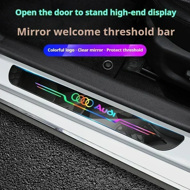 4PCS Car Threshold Strip Door Sill Protector Car Accessories For Audi A3 Q5 A4 B8 B7 A6 C7 A5 A7 A8 B9 B6 C6 Q3 Q4
4PCS Car Threshold Strip Door Sill Protector Car Accessories For Audi A3 Q5 A4 B8 B7 A6 C7 A5 A7 A8 B9 B6 C6 Q3 Q4