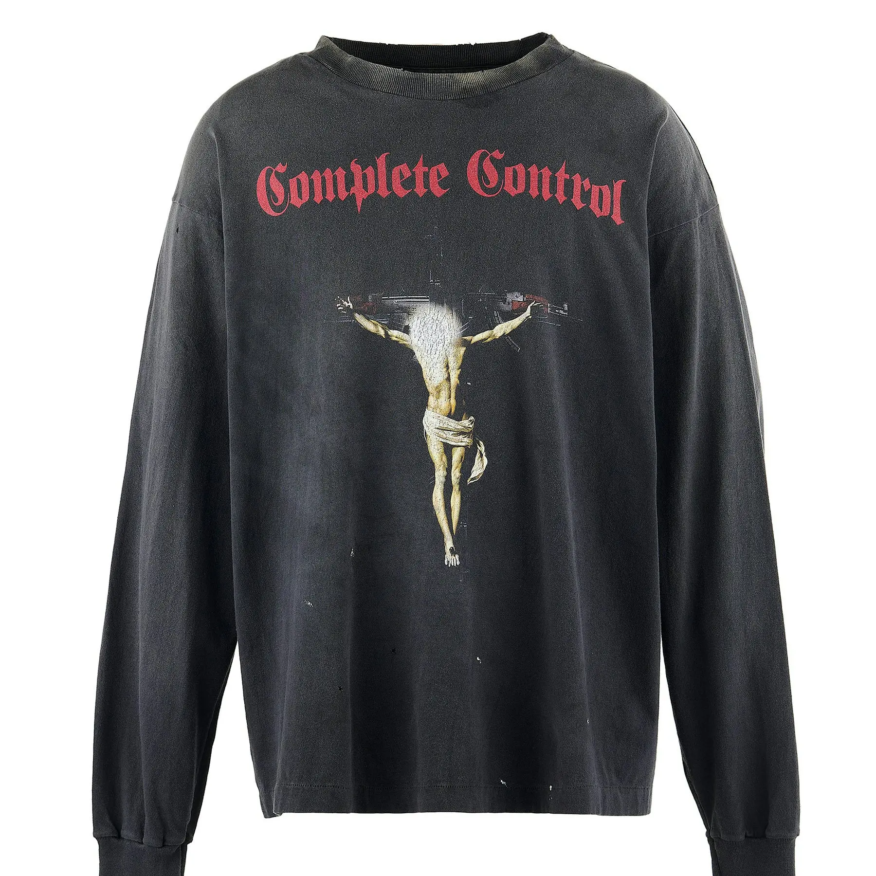 Saint Michael, новая американская трендовая белая потертая толстовка с божественным принтом, высококачественная толстовка с круглым вырезом для мужчин и женщин
Saint Michael, новая американская трендовая белая потертая толстовка с божественным принтом, высококачественная толстовка с круглым вырезом для мужчин и женщин