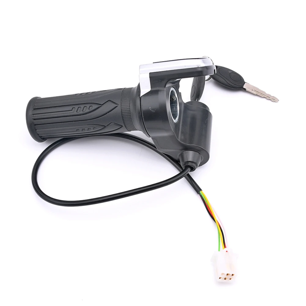 Power Indicator 36V For Electric Scooter Throttle Grip With Key Lock For Electric Bikes Motorcycles
Power Indicator 36V For Electric Scooter Throttle Grip With Key Lock For Electric Bikes Motorcycles