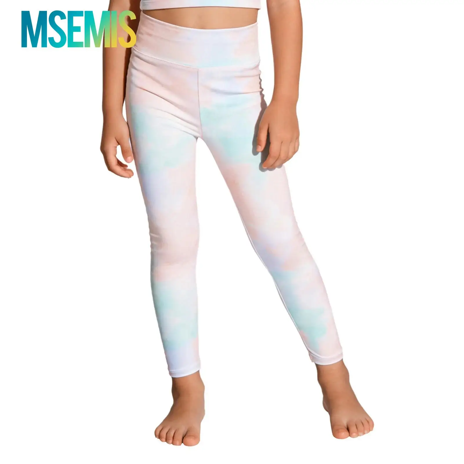 Kids Girls Printed Yoga Leggings Elastic Waistband Quick-drying Lightweight Athletic Pants Running Cycling Dance Clothings
Kids Girls Printed Yoga Leggings Elastic Waistband Quick-drying Lightweight Athletic Pants Running Cycling Dance Clothings