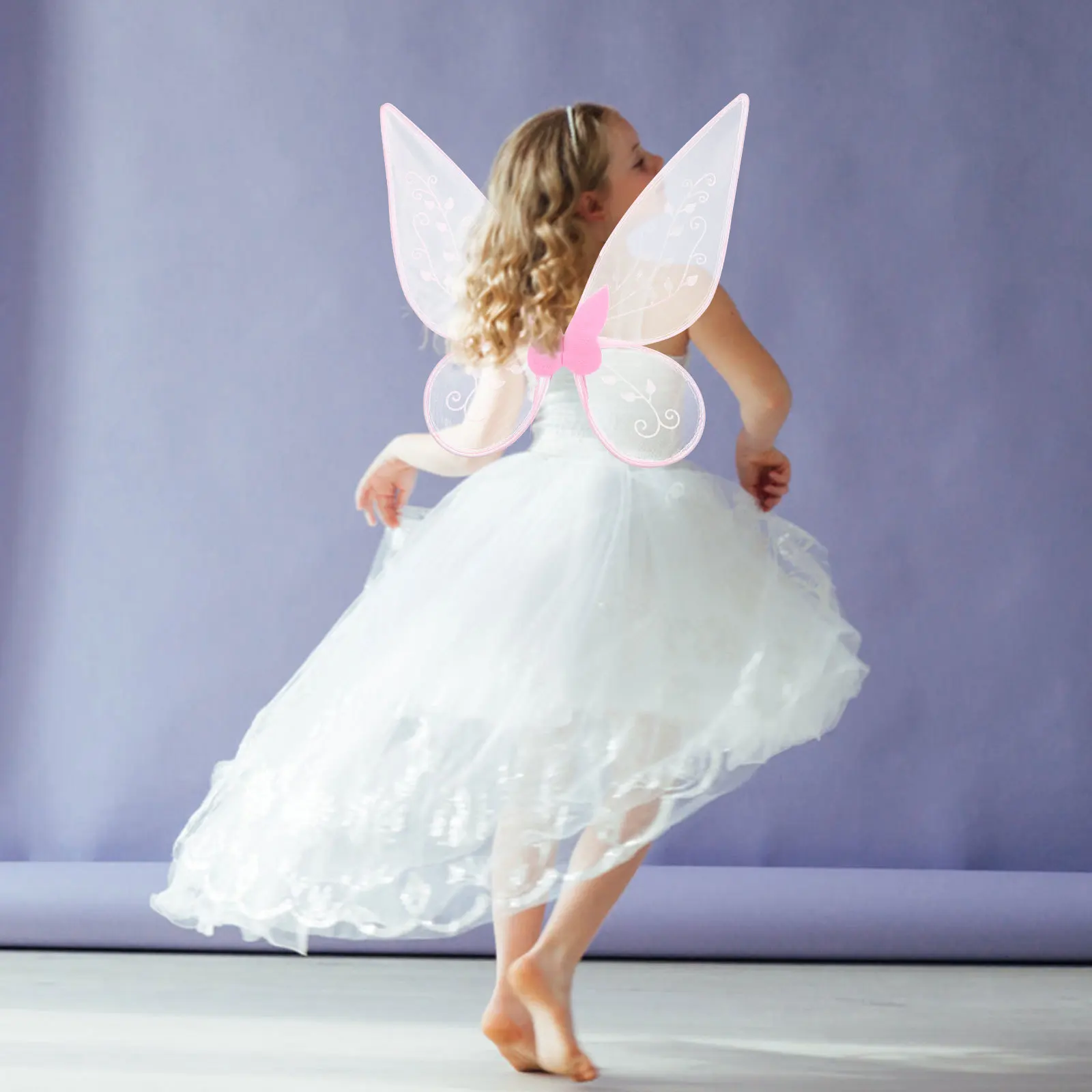 1Set Comfortable Fairy Wing Prop Flower Headband Girls Adults Cosplay Festival Stage Show Dress Up Fairy Wing for Adults
1Set Comfortable Fairy Wing Prop Flower Headband Girls Adults Cosplay Festival Stage Show Dress Up Fairy Wing for Adults