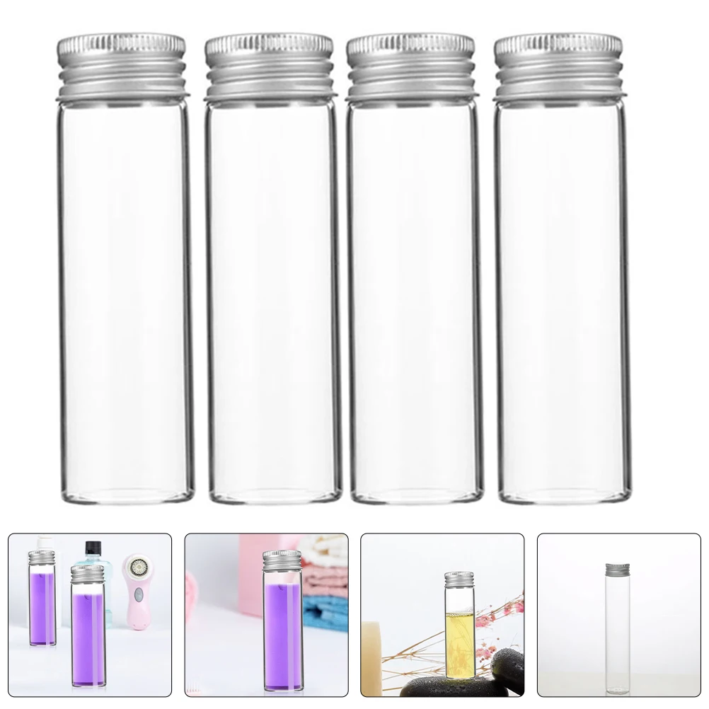 10pcs Aluminum Cap Glass Bottle Vial Mini Jar Transparent Empty Container Screw Lid Storage Liquid Travel Business Leakproof
10pcs Aluminum Cap Glass Bottle Vial Mini Jar Transparent Empty Container Screw Lid Storage Liquid Travel Business Leakproof