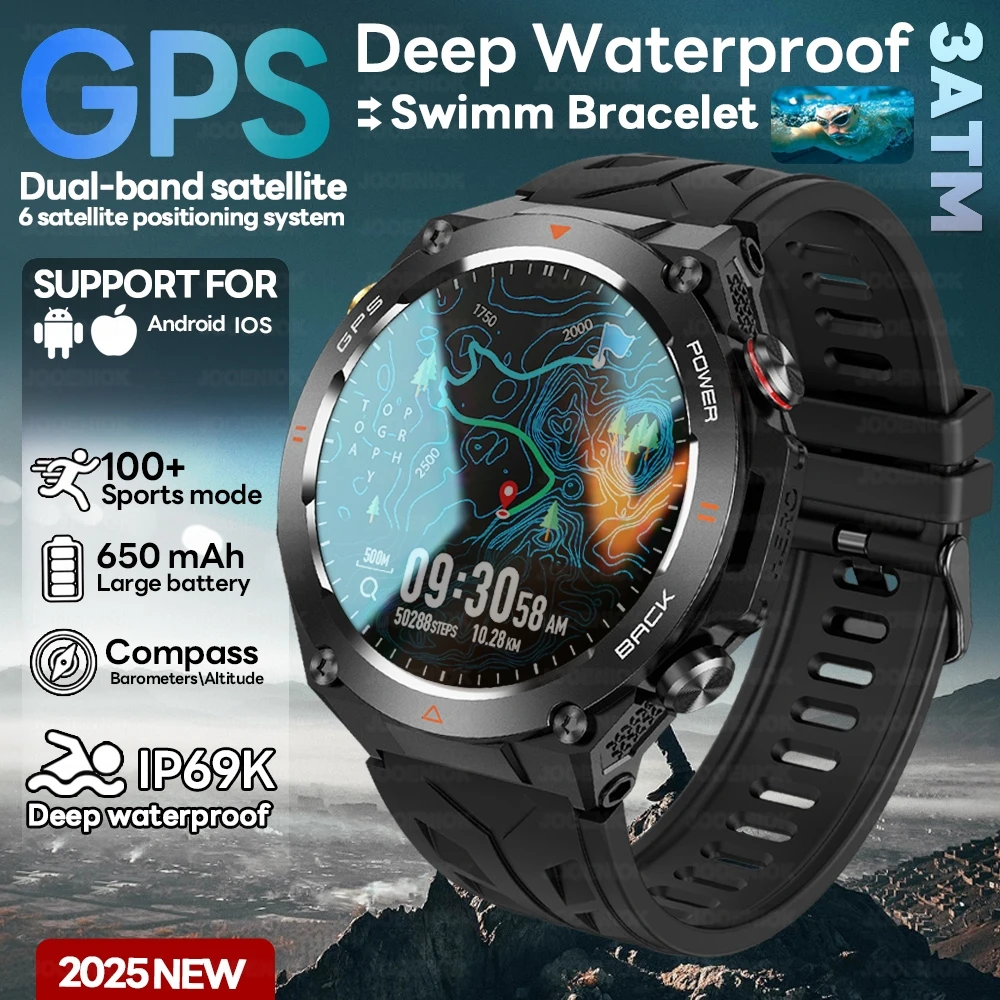 For Xiaomi New GPS Smart Watch Men 412*412 HD 650 mAh Battery Outdoor Sports Watch Voice Calling 3TM Waterproof Smartwatch 2025
For Xiaomi New GPS Smart Watch Men 412*412 HD 650 mAh Battery Outdoor Sports Watch Voice Calling 3TM Waterproof Smartwatch 2025