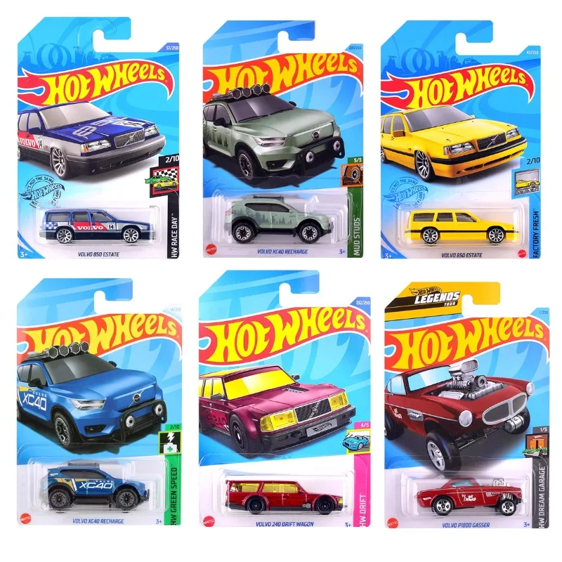 Hot Wheels Cars VOLVO PI800 GASSER VOLVO 850 ESTATE VOLVO XC40 RECHARGE 1:64 Diecast Vehicle Model Car Toys Boy Gift
Hot Wheels Cars VOLVO PI800 GASSER VOLVO 850 ESTATE VOLVO XC40 RECHARGE 1:64 Diecast Vehicle Model Car Toys Boy Gift