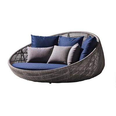Outdoor Leisure Rattan Combination Bed Recliner Outdoor Balcony Hotel Courtyard Swimming Pool Beach Side Sofa Round Bed
Outdoor Leisure Rattan Combination Bed Recliner Outdoor Balcony Hotel Courtyard Swimming Pool Beach Side Sofa Round Bed