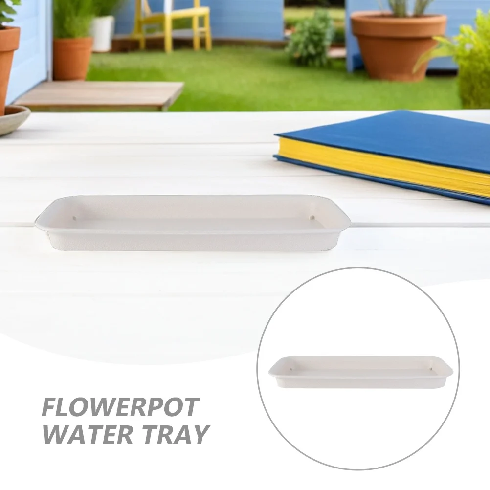 3pcs Flowerpot Bottom Trays Plastic Rectangular Water Trays For Garden Balcony Potted Plants Leak Proof Anti Slip Uv Resistant
3pcs Flowerpot Bottom Trays Plastic Rectangular Water Trays For Garden Balcony Potted Plants Leak Proof Anti Slip Uv Resistant