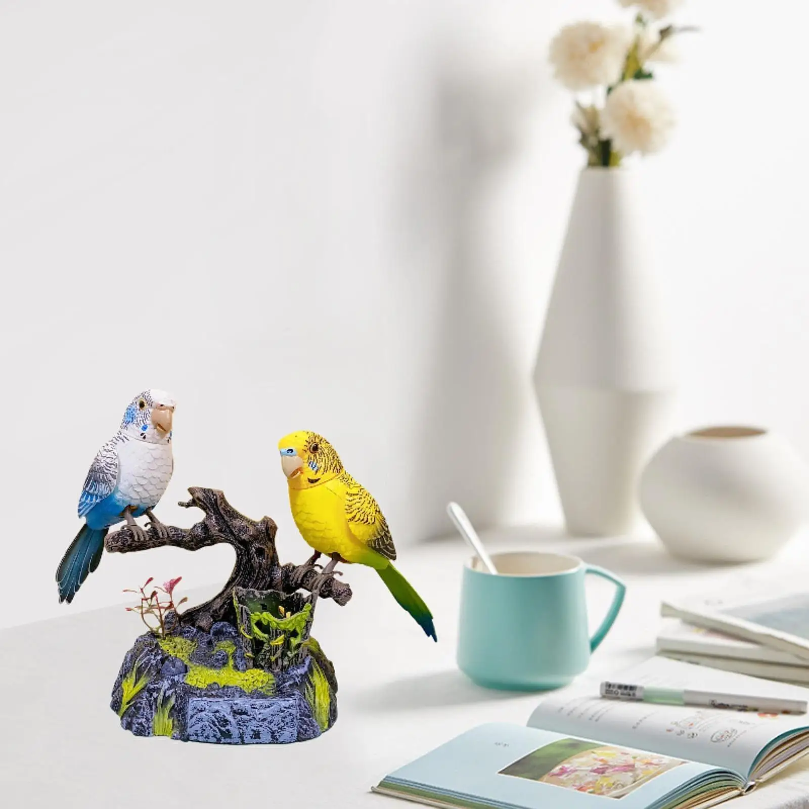 Electric Birds Move Kids Toy Interactive Simulation Desk Accessory Home Decoration Singing Chirping Birds Toy for Birthday Gift
Electric Birds Move Kids Toy Interactive Simulation Desk Accessory Home Decoration Singing Chirping Birds Toy for Birthday Gift