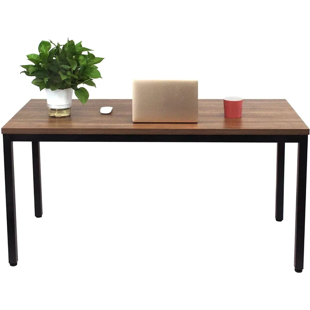 24X55 inches Computer Desk/Dining Table, Office Desk, Composite Wood Board Sturdy Writing Workstation Walnut and Black Legs
24X55 inches Computer Desk/Dining Table, Office Desk, Composite Wood Board Sturdy Writing Workstation Walnut and Black Legs