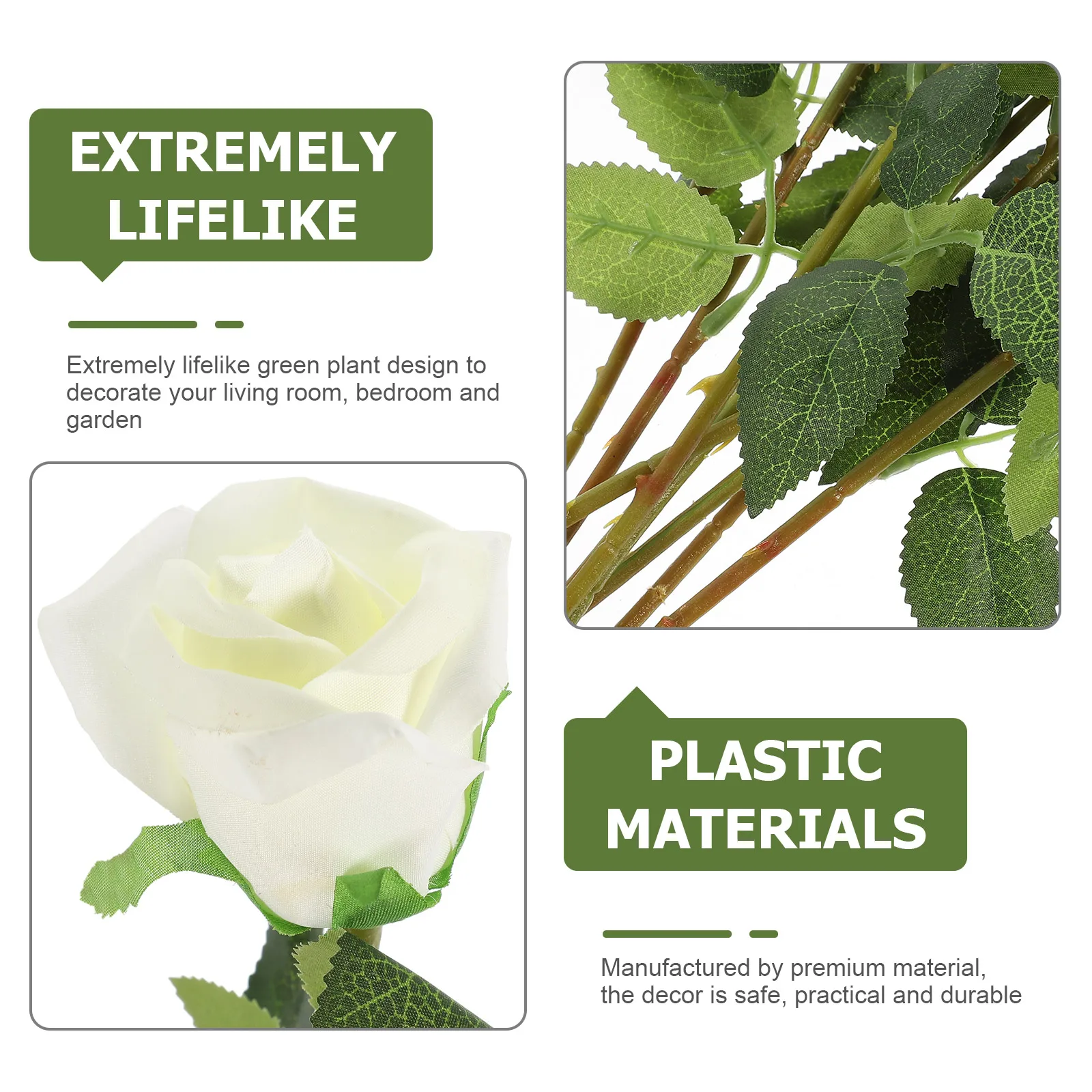 10 Pcs Rose Decoration Decorative Flowers Faux Roses Romantic Artificial Fake Pp for
10 Pcs Rose Decoration Decorative Flowers Faux Roses Romantic Artificial Fake Pp for