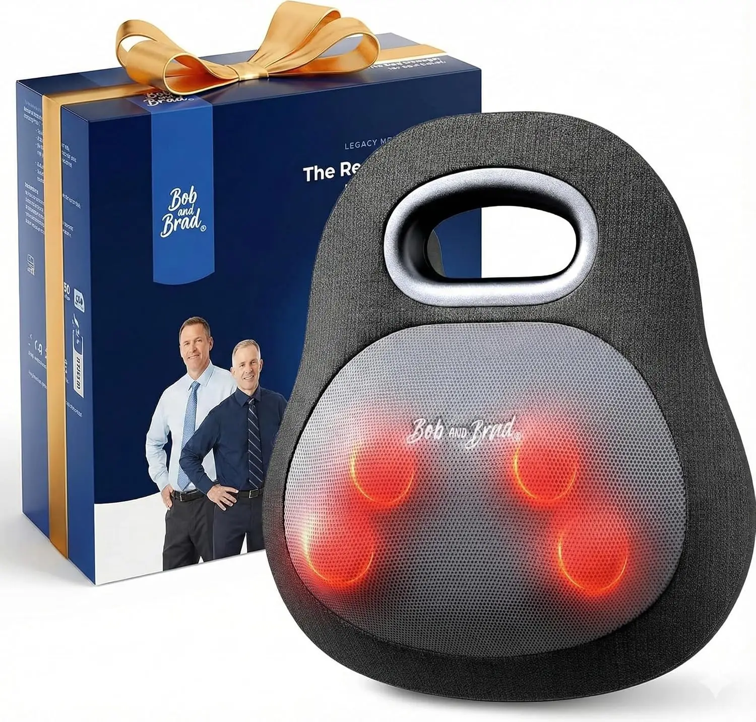 Cordless Back and Neck Massager with Heat, 4D Shiatsu Pain Relief, 6H Battery, FSA HSA Eligible, Gift for Stress Relief at Home Office Car
Cordless Back and Neck Massager with Heat, 4D Shiatsu Pain Relief, 6H Battery, FSA HSA Eligible, Gift for Stress Relief at Home Office Car