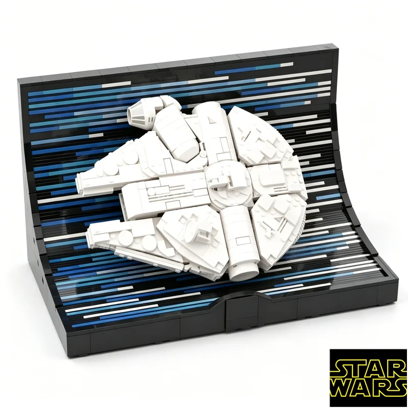 1085pcs MOC Star Wars Hyperspace Display Space Battleship Assembly DIY Set Christmas Gift Desktop Decoration
1085pcs MOC Star Wars Hyperspace Display Space Battleship Assembly DIY Set Christmas Gift Desktop Decoration