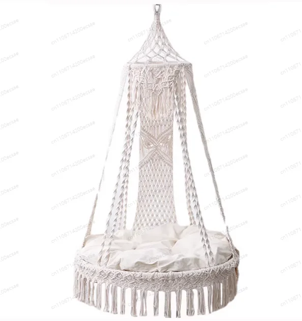 Hand Woven Hanging Chair Hanging Basket Bohemian Ins Balcony Swing Children Adult Hammock Soft Hanging Chair
Hand Woven Hanging Chair Hanging Basket Bohemian Ins Balcony Swing Children Adult Hammock Soft Hanging Chair