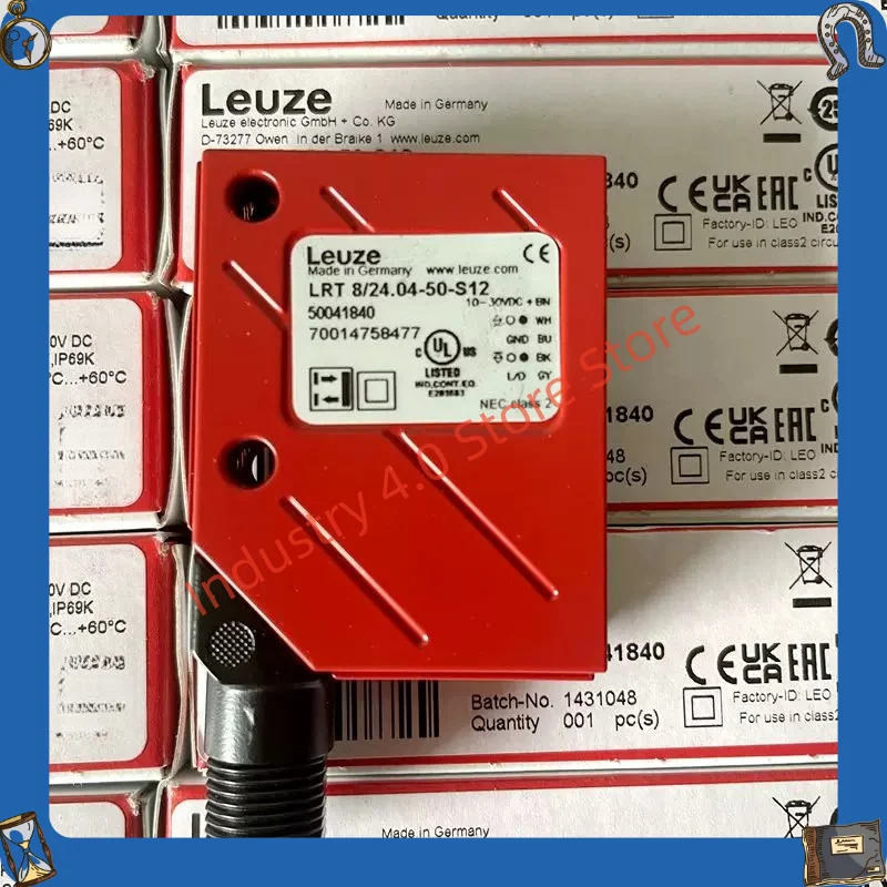 New original LRT 8/24.04-50-S12 Item number 50041840 Fluorescence sensor
New original LRT 8/24.04-50-S12 Item number 50041840 Fluorescence sensor