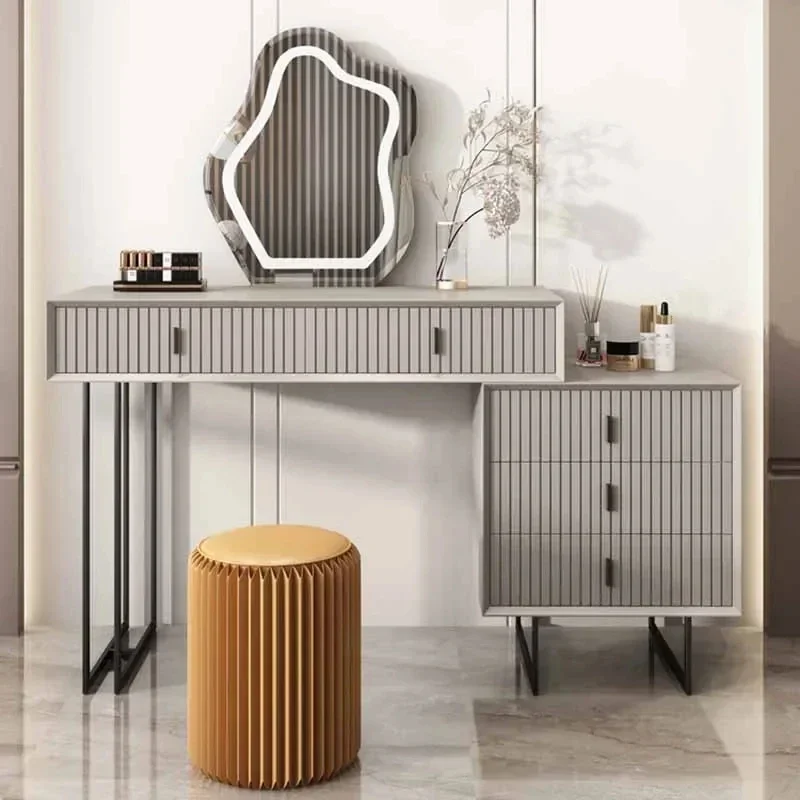 Girl Luxury Dressing Table Chair Makeup Designer Wood Dressing Table Organizers Storage Smesa De Maquillaje Trendy Furniture
Girl Luxury Dressing Table Chair Makeup Designer Wood Dressing Table Organizers Storage Smesa De Maquillaje Trendy Furniture