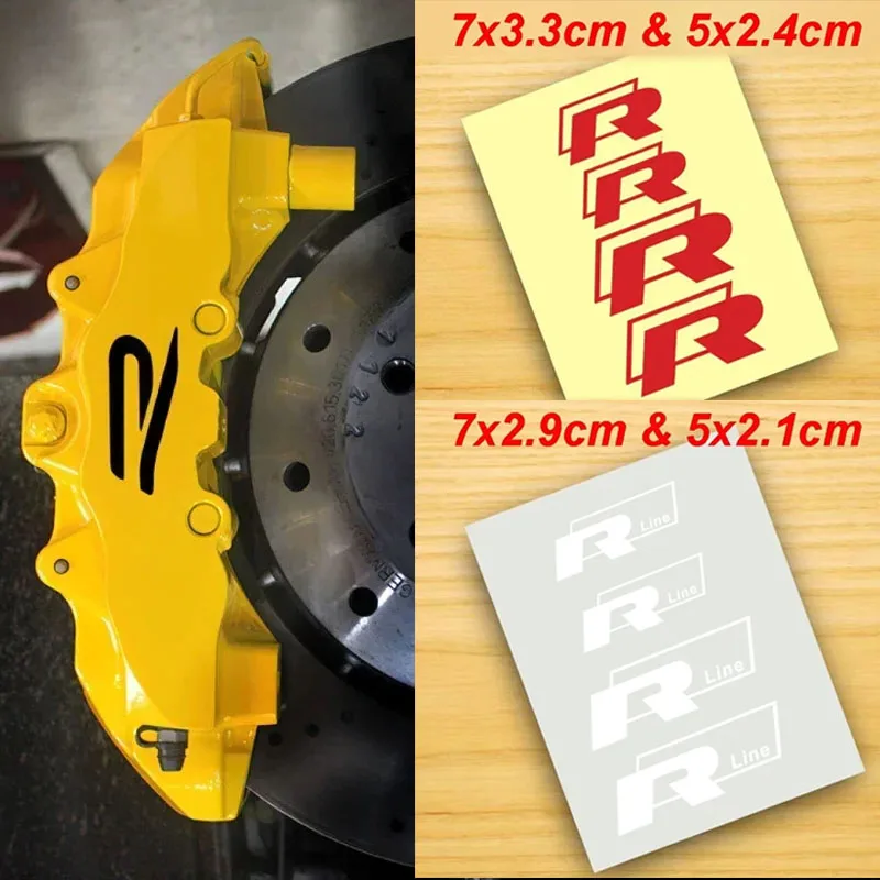 4Pcs Car Caliper Sticker Tire Brake Cover Body Decals for Volkswagen VW GTI RLine Golf Polo Jetta Passat Bora Arteon Tiguan MK7
4Pcs Car Caliper Sticker Tire Brake Cover Body Decals for Volkswagen VW GTI RLine Golf Polo Jetta Passat Bora Arteon Tiguan MK7