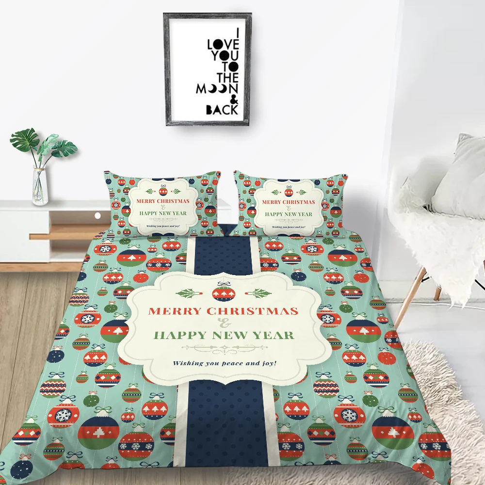3D Printing Duvet Cover Sets Christmas Home Bedclothes Man Woman Single Bed Comforter Covers Bedroom Decor
3D Printing Duvet Cover Sets Christmas Home Bedclothes Man Woman Single Bed Comforter Covers Bedroom Decor