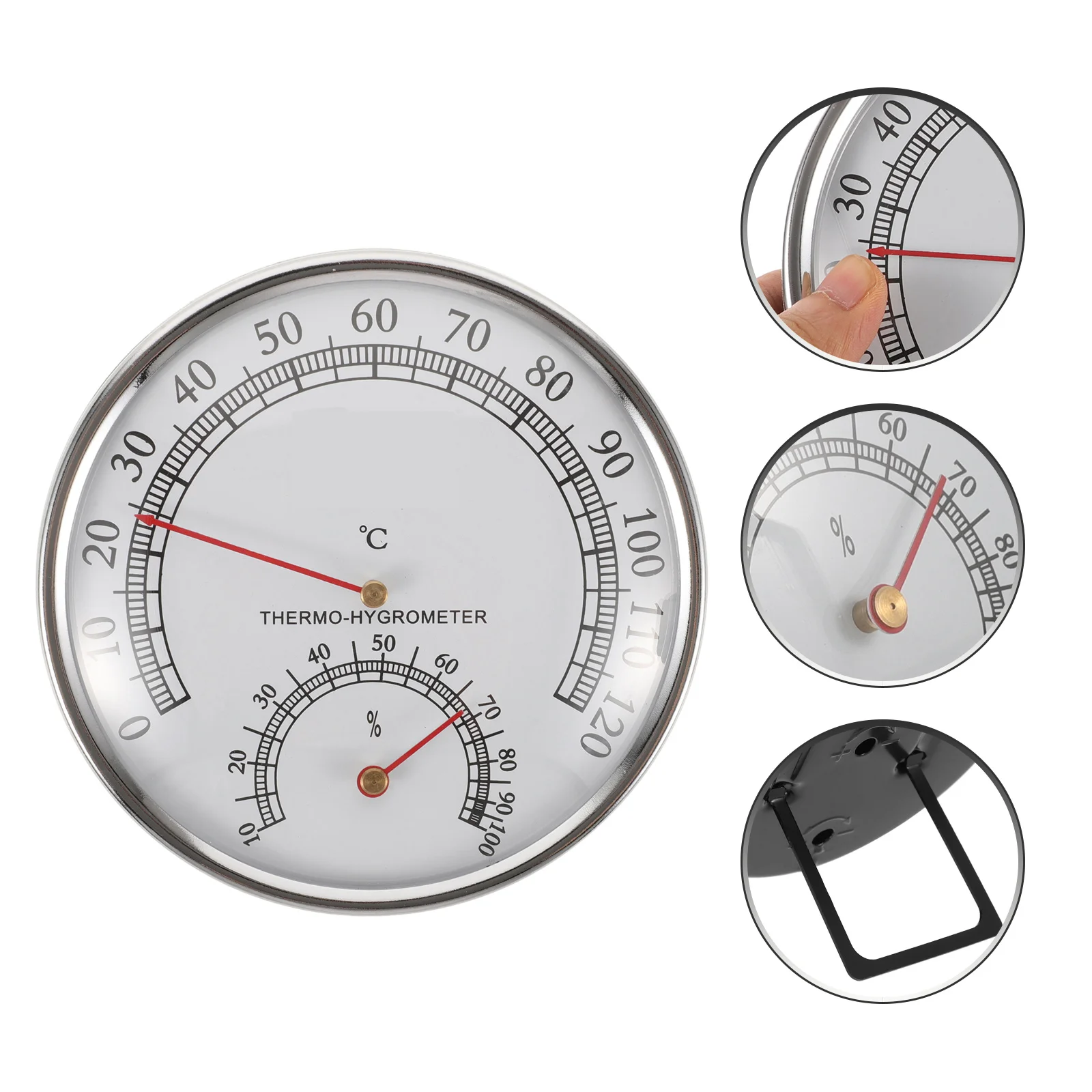 Sauna Room Thermometer Hygrometer Temperature Gauge 120 Degrees Plastic Wireless Tester Humidity Meter Home Indoor Outdoor
Sauna Room Thermometer Hygrometer Temperature Gauge 120 Degrees Plastic Wireless Tester Humidity Meter Home Indoor Outdoor