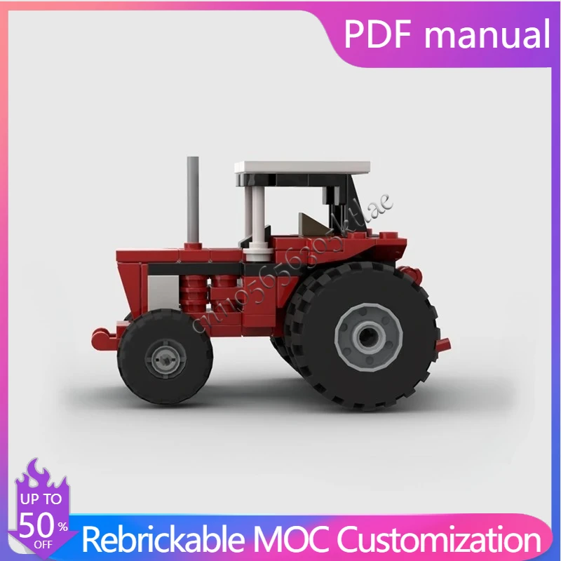 106 деталей MOC, строительные блоки, международный комбайн 1586, модель «сделай сам», сборка кирпичей, креативная образовательная коллекция игрушек, подарки
106 деталей MOC, строительные блоки, международный комбайн 1586, модель «сделай сам», сборка кирпичей, креативная образовательная коллекция игрушек, подарки