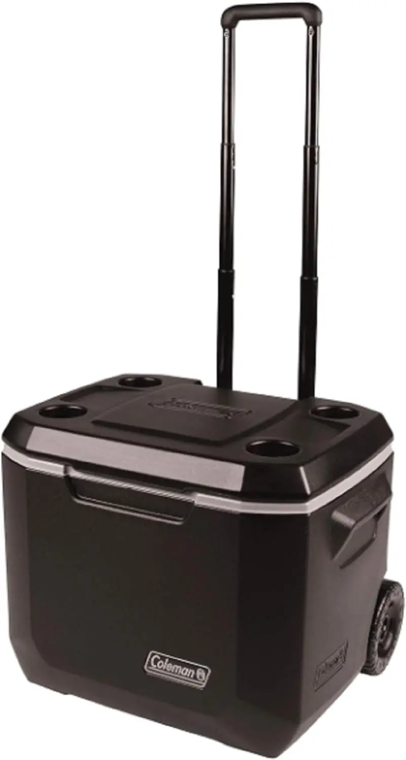 Portable Rolling Cooler | 50 Quart Xtreme 5 Day Cooler with Wheels | Wheeled Hard Cooler Keeps Ice Up to 5 Days
Portable Rolling Cooler | 50 Quart Xtreme 5 Day Cooler with Wheels | Wheeled Hard Cooler Keeps Ice Up to 5 Days